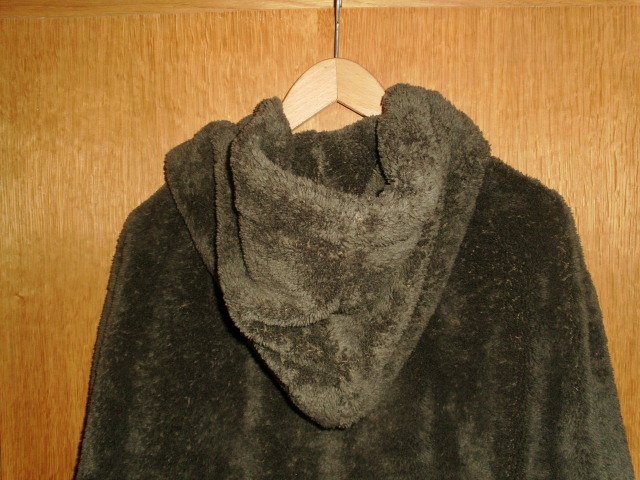 Schlupfjacke / Teddyhoodie von Amaci & Sons, khaki, Gr. XXL