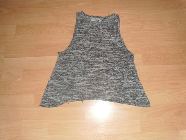 Top von Abercrombie & Fitch, grau, Gr. 36