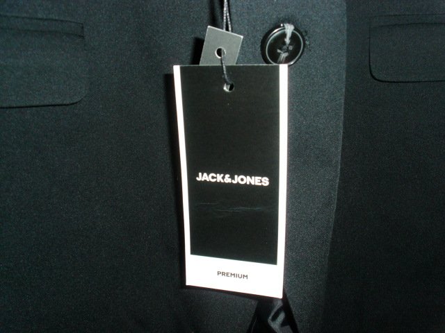Sakko / Blazer von Jack & Jones, schwarz, Gr. 52 Neu mit Schild