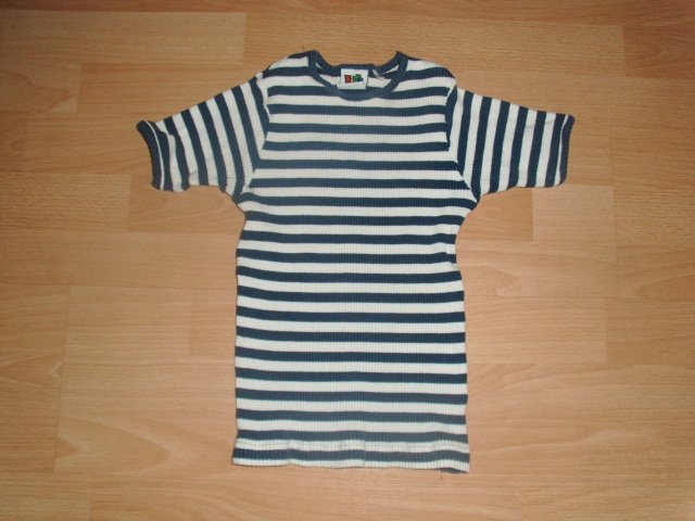 T-Shirt von Kids World, blau-weiß, Gr. 128