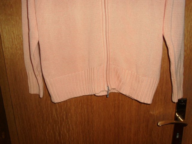 Strickjacke von Collection L, apricot, Gr. 42