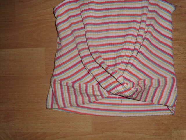 Top von Mango, geringelt, Gr. 122