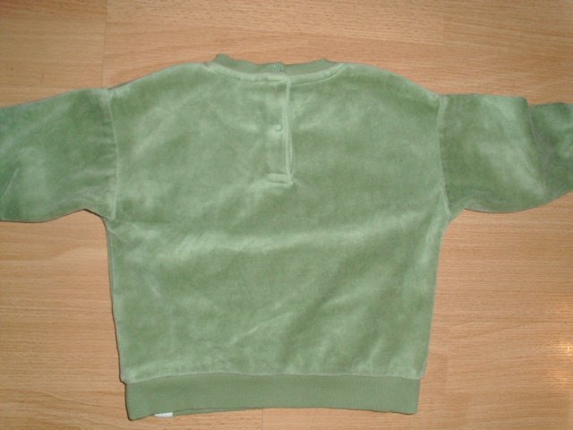 Nickipullover von Lindex Baby, olive, GR. 74