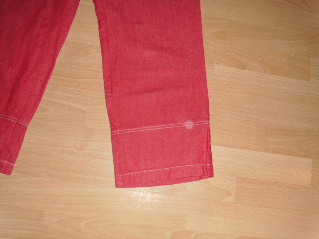 7/8 Hose, rot, Gr. 38