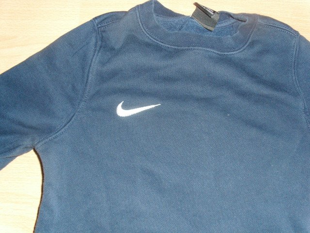 Dünnes Sweatshirt von Nike, dunkelblau, Gr. 122/128