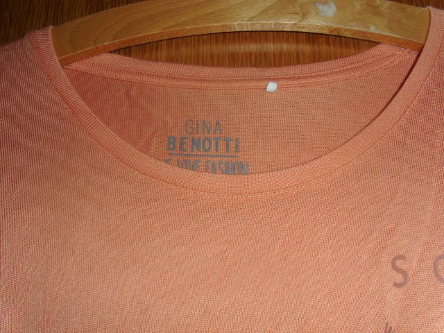T-Shirt von Gina Benotti, apricot, Gr. 48