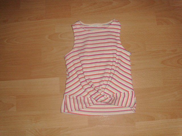 Top von Mango, geringelt, Gr. 122