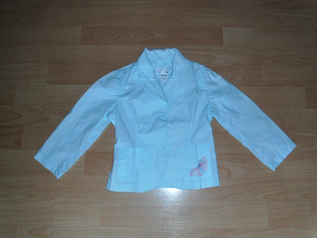 Blazer von H&M, eisblau, Gr. 92