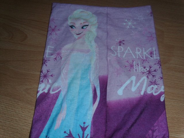 Loopschal von Frozen, lila mit Motiv