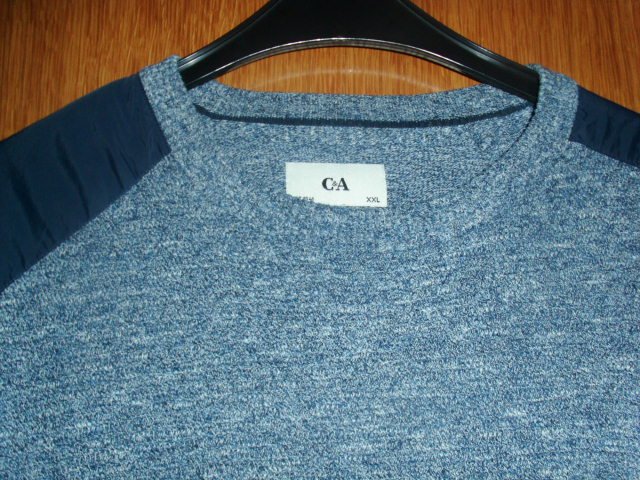 Pullover von C&A, blaugrau, Gr. XXL