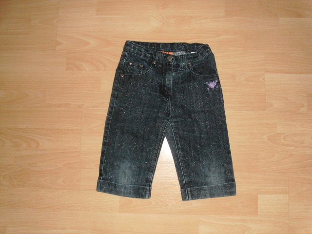  Caprijeans von Inscene, mit Motiv, Gr. 134 