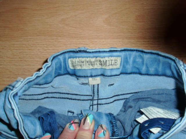 Caprijeans von Pocopiano, hellblau, Gr. 116