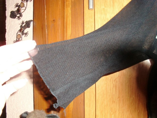 Strandtunika von Doris Streich, grün-schwarz, Gr. 44/46