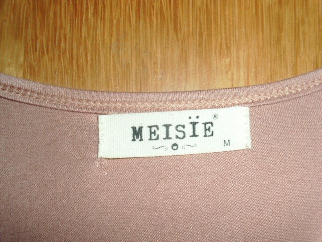 Kleid von Meisie, altrosa mit Spitze, Gr. 40/42 neu