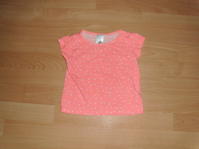 2 T-Shirts von Palomino, orange und blau, Gr. 92