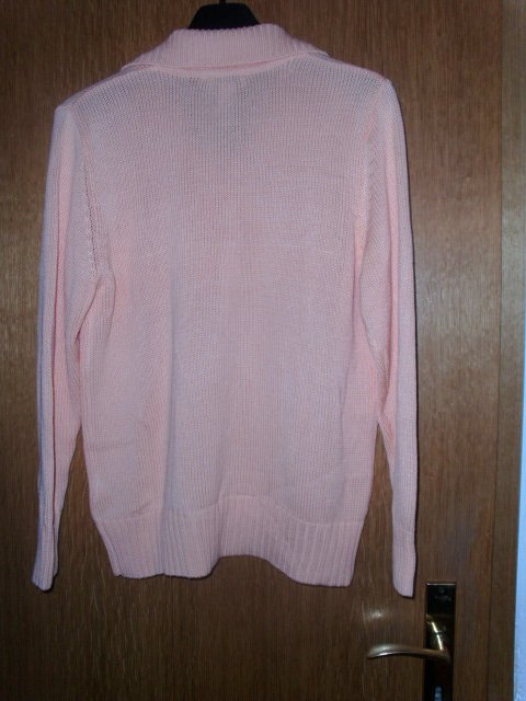 Strickjacke von Collection L, apricot, Gr. 42