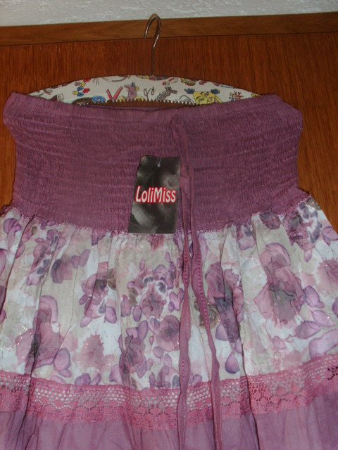 Sommerrock von LoliMiss, rosa, Gr. 36 (S) mit Etikett