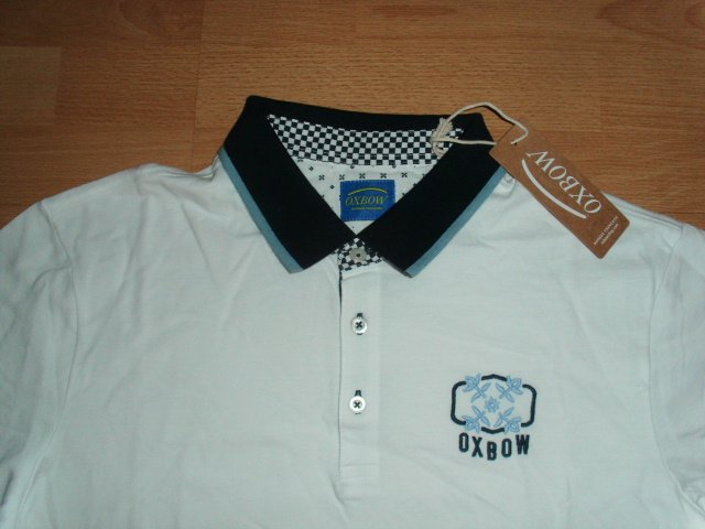 Poloshirt von Oxbow, weiß, Gr. XL mit Etikett