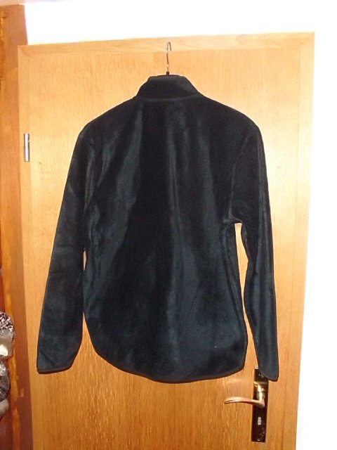 Fleecejacke, schwarz, Gr. M