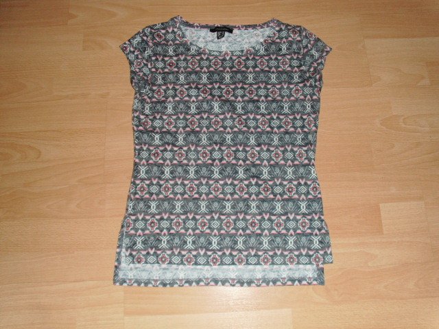 T-Shirt von Atmosphere, grau-rosa, Gr. 36