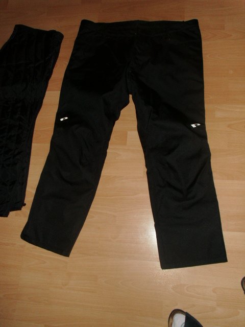 2 in 1 Motorradhose, von Probiker, schwarz, Gr. 58/60