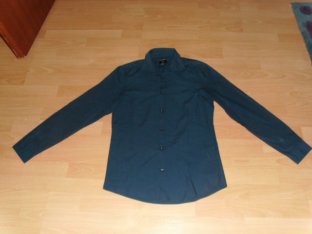 Hermd von H&M, dunkelblau, Gr. S