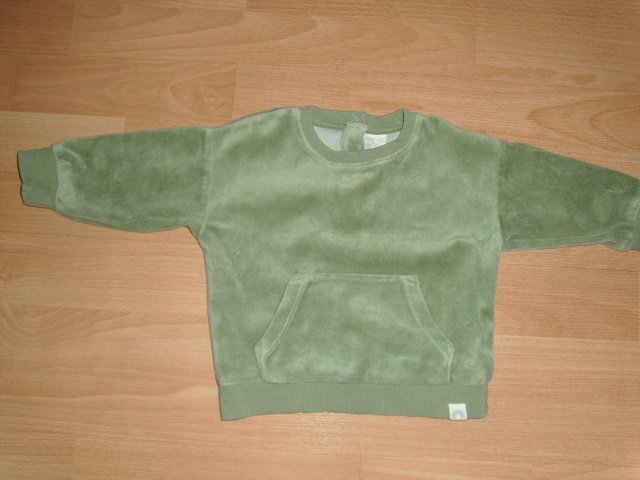 Nickipullover von Lindex Baby, olive, GR. 74