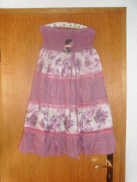 Sommerrock von LoliMiss, rosa, Gr. 36 (S) mit Etikett