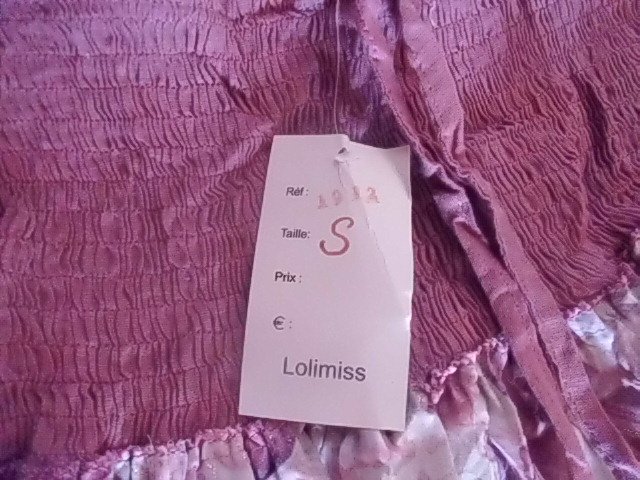 Sommerrock von LoliMiss, rosa, Gr. 36 (S) mit Etikett