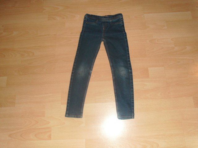 Jeans von Kiki & Koko,blau mit Rundumbund, Gr. 122