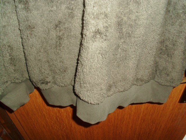 Schlupfjacke / Teddyhoodie von Amaci & Sons, khaki, Gr. XXL