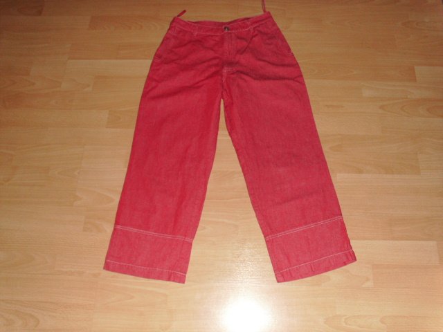 7/8 Hose, rot, Gr. 38