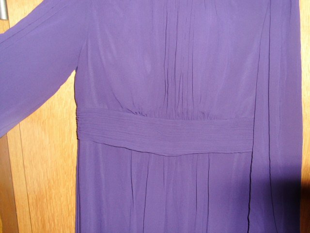 Abendkleid von Ever Pretty, dunkellila, Gr. 40 mit Makel