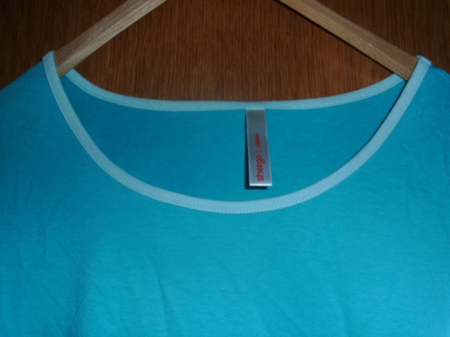 T-Shirt von Sheego, türkis, Gr. 44/46