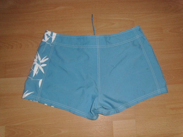 Shorts von Adidas, hellblau-weiß, Gr. 42
