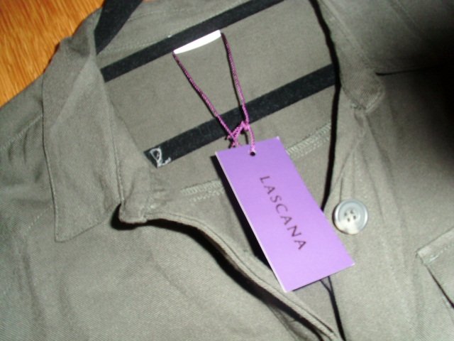 Blusenkleid von Lascana, olive, Gr. 38 mit Etikett