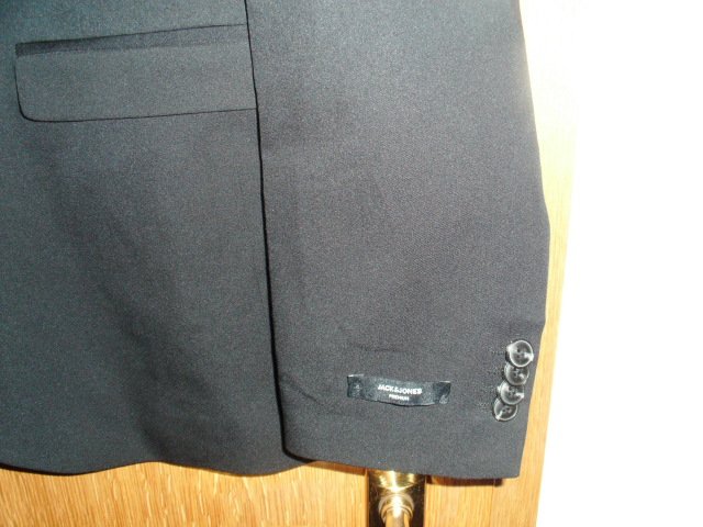 Sakko / Blazer von Jack & Jones, schwarz, Gr. 52 Neu mit Schild