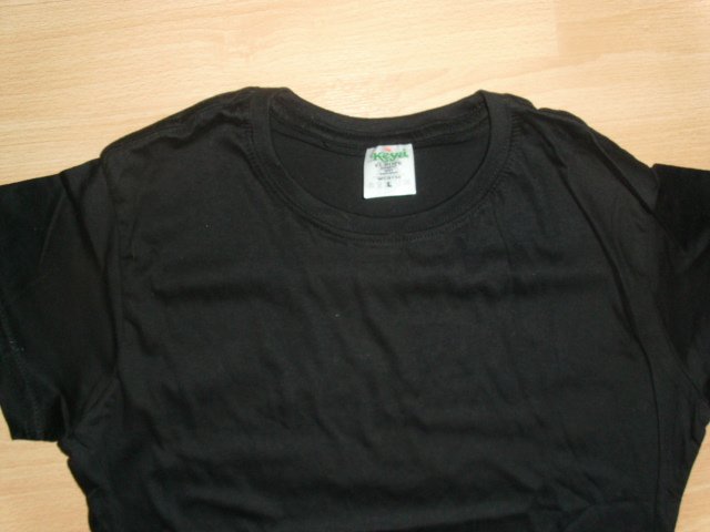 2 T-Shirts von Keya Europe, schwarz, Gr. 40