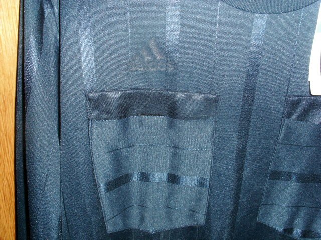 Uefa Schiedsrichter Trikot von Adidas, schwarz, Gr. S