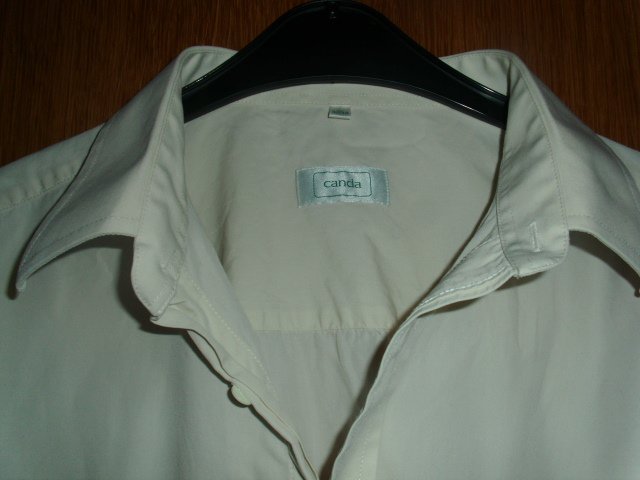 Hemd von Canda, creme, Gr. XXL