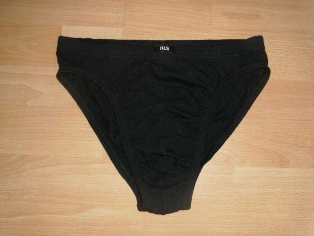 10 Herrenslips von H.I.S. , schwarz, Gr. 48 (4) OVP