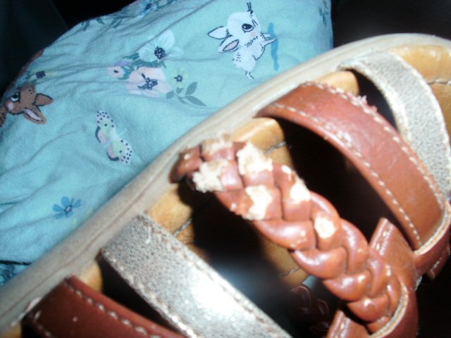 Sandalen von Graceland, braun-gold, Gr. 31