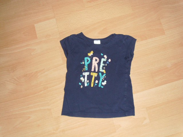 2 T-Shirts von Palomino, orange und blau, Gr. 92