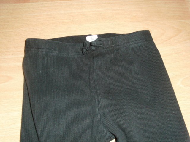 2 Leggings von Dopodopo, leicht gerippt, Gr. 128