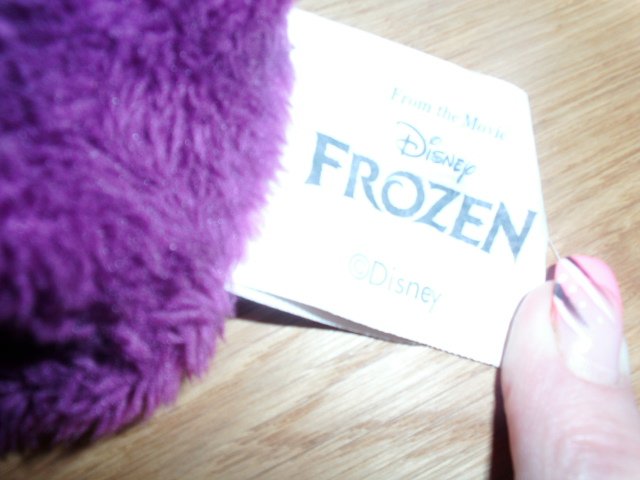 Loopschal von Frozen, lila mit Motiv