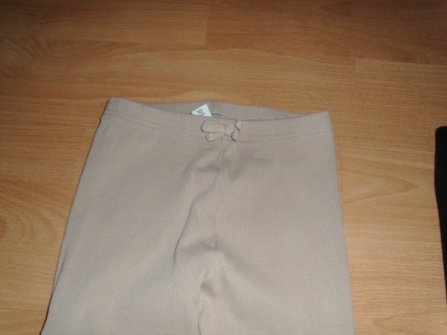 2 Leggings von Dopodopo, leicht gerippt, Gr. 128