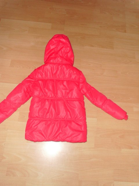 Winterjacke von Tom Tailor, dunkelpink, Gr. 116/122