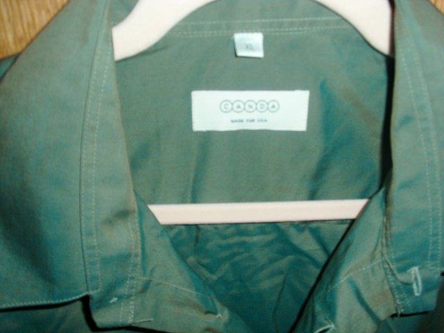 Bluse von Canda, khaki, Gr. 46/48