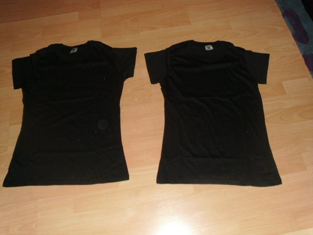 2 T-Shirts von Keya Europe, schwarz, Gr. 40