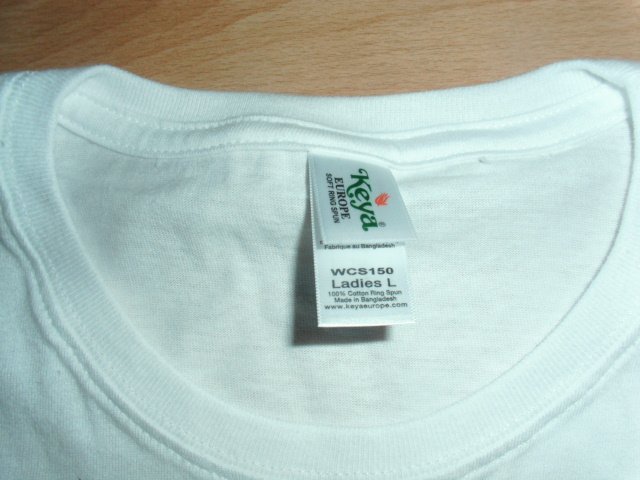 2 T-Shirts von Keya Europe, weiß, Gr. 40
